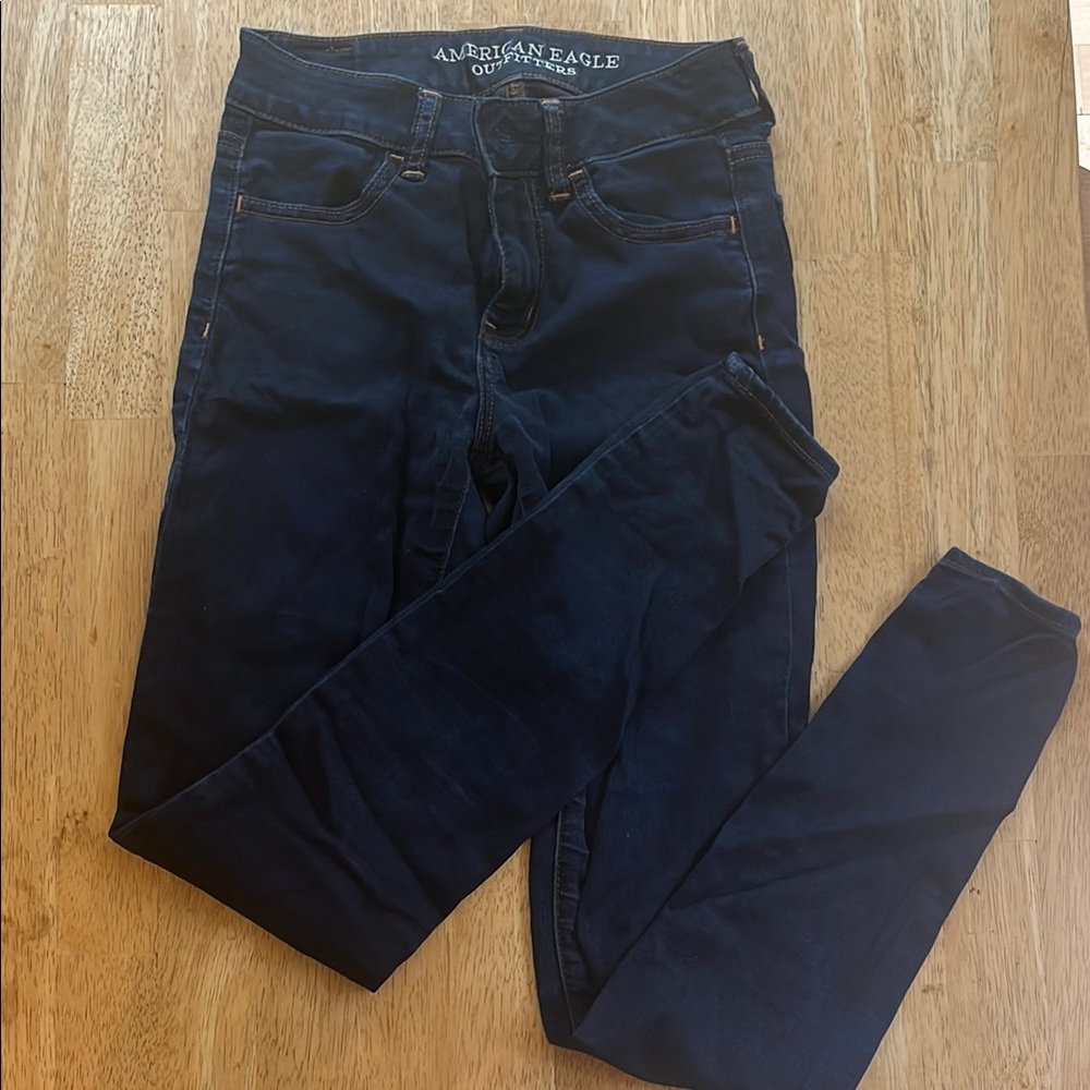 American Eagle High Rise Denim Jegging